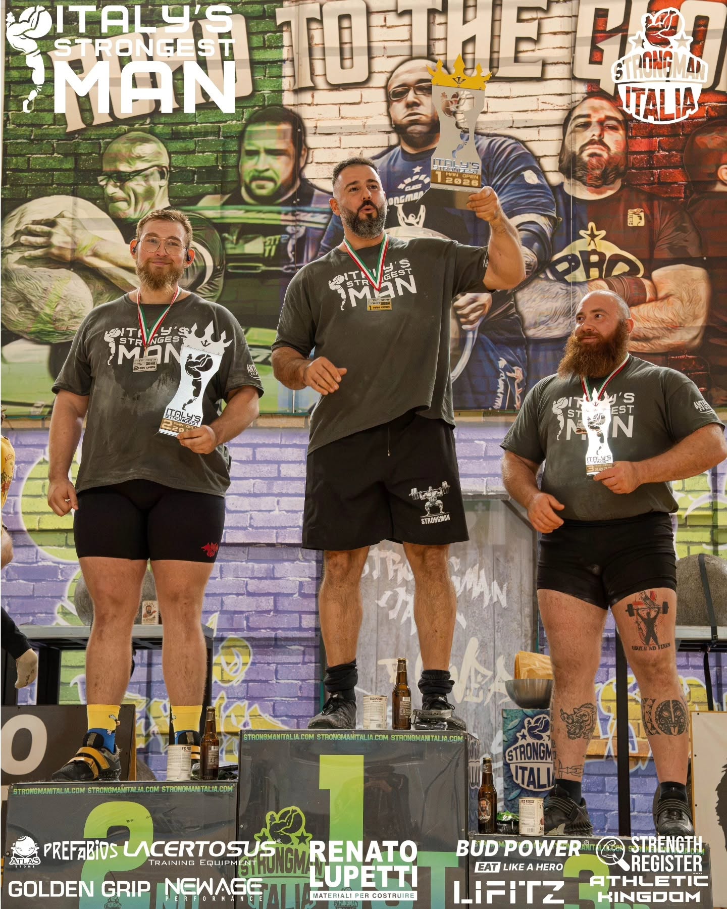 PAOLO ACQUAVIVA E' L'ITALY'S STRONGEST MAN 2026