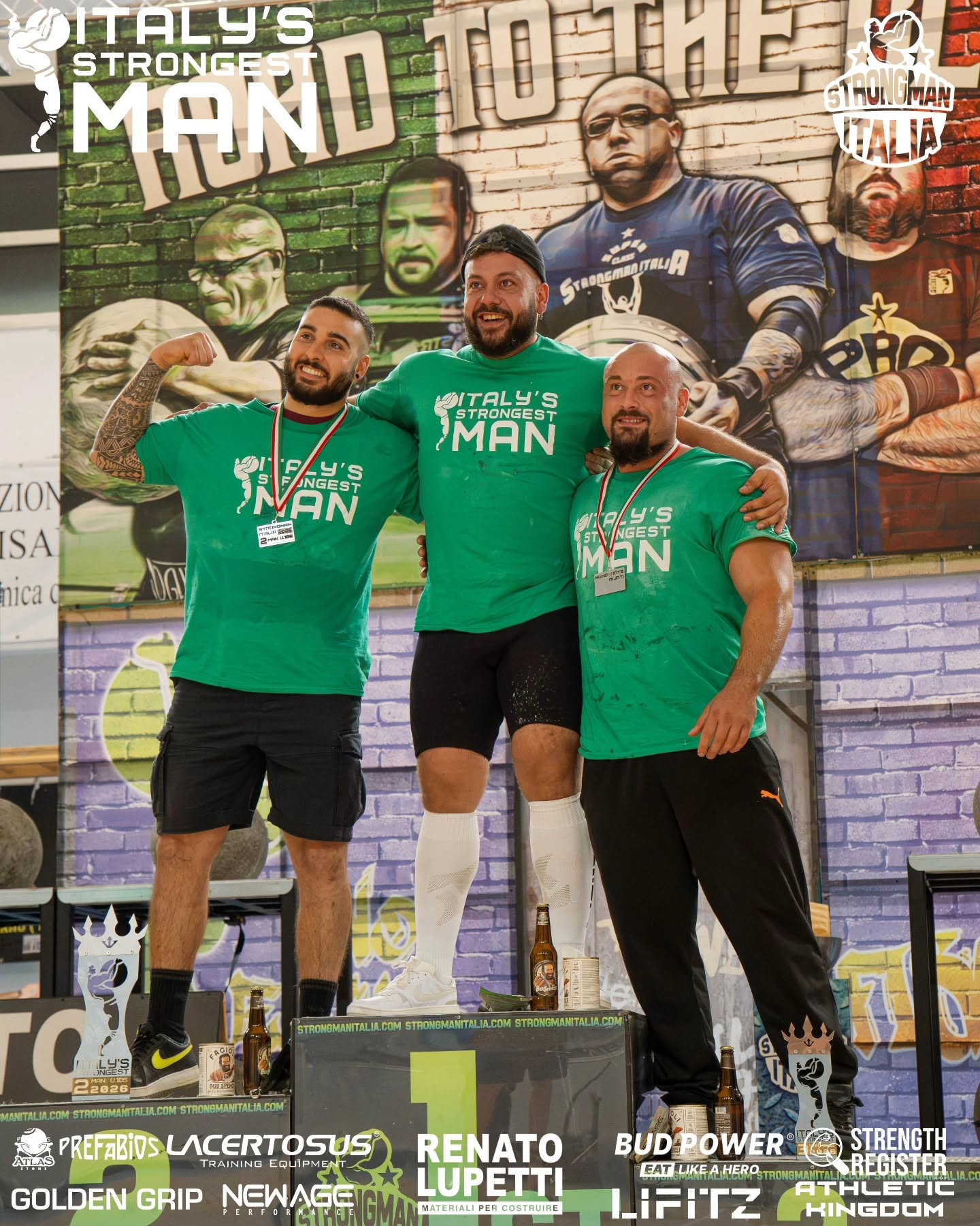 ITALY'S STRONGEST MAN 2026 - ALFONSO PERSICO CONQUISTA IL TITOLO IN CATEGORIA UNDER 105KG DOPO UNA FINALE AL CARDIOPALMA!