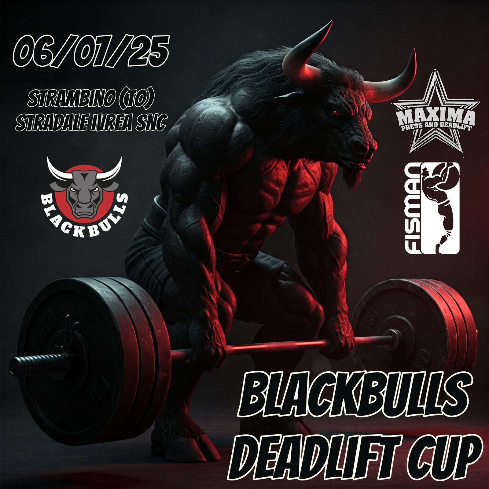 2025 Maxima Black Bulls Deadlift Cup